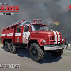 Modellino camion model  kit ICM  AC-40 137A SOVIET FIRE TRUCK KIT 1:35