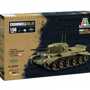Modellino carri armati TANK model kit di montaggio Italeri CROMWELL Mk.IV KIT 1:56