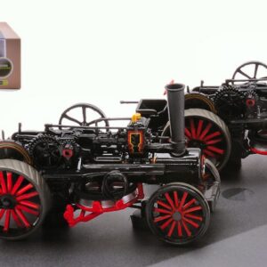 Modellino Oxford TRATTORI FOWLER BB1 PLOUGHING ENGINE x 2 MASTER & MISTRESS 1:76 diecast modellismo statico