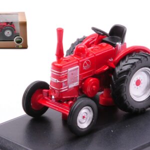 Modellino Oxford TRATTORE FIELD MARSHALL TRACTOR RED 1:76 diecast modellismo statico