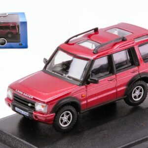 Modellino auto scala 1:76 LAND ROVER DISCOVERY 2 RED modellismo statico collezione