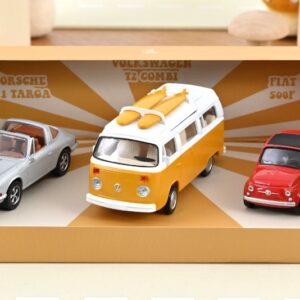 Modellino auto scala 1:43 Norev VINTAGE 3 car fiat 500 vw samba porsche diecast