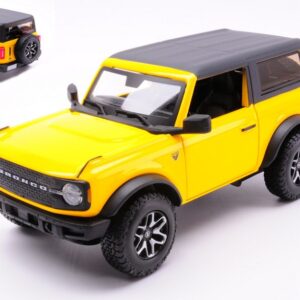 Modellino auto scala 1:24 FORD BRONCO BADLANDS 2021 diecast modellismo statico