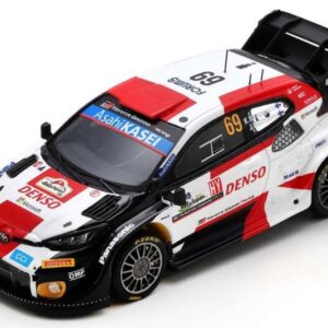 Modellino auto rally scala 1:43 Spark Model TOYOTA GR YARYS N.69 3rd RALLY JAPAN 2023 K.ROVANPERA-J.HALTTUNEN