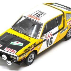 Modellino auto rally scala 1:43 Spark Model  RENAULT 17 N.16 6th RALLYE DU MAROC 1976 J.PRIVE'-
