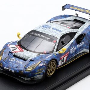 Modellino auto scala 1:43 Looksmart  FERRARI 488 GT3 EVO N.14 24H NURBURG.2022 KOHL.FOSTERSZYMK.BLEEK. racing modellismo statico