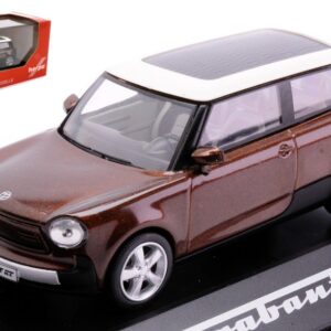 Modellino auto scala 1:43 Herpa TRABANT NT BROWN diecast modellismo statico