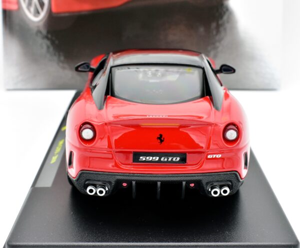modellino auto scala 1:24 FERRARI 599 GTO diecast modellismo da collezione - Image 6