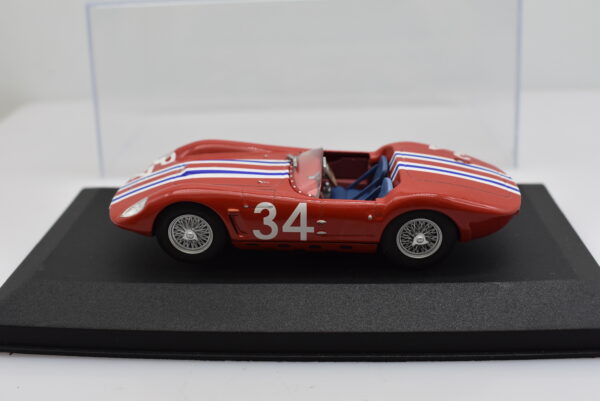 Modellino auto scala 1:43 Maserati Tipo 61 Drogo Reims diecast modellismo da collezione - Image 2