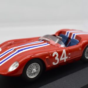 Modellino auto scala 1:43 Maserati Tipo 61 Drogo Reims diecast modellismo da collezione