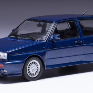 Modellino auto scala 1:43 Ixo VW GOLF RALLY G60 1990 BLUE diecast modellismo statico