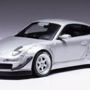 Modellino auto scala 1:43 Ixo PORSCHE RWB 997 SILVER diecast modellismo statico
