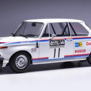 Modellino auto scala 1:18 Ixo BMW 2002 RAC RALLY 1973 modellismo statico