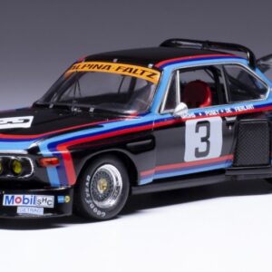 Modellino auto scala 1:43 Ixo BMW 3.5 CSL SILVERSTONE 1976 racing modellismo statico