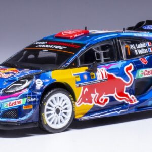 Modellino auto scala 1:43 Ixo FORD PUMA WRC 2023 LOUBET VEILLAS modellismo