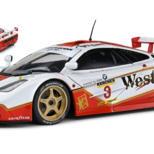 Modellino auto scala 1:18 McLAREN F1 GTR BPR GT ENDURANCE 1995 racing modellismo statico