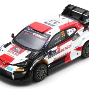 Modellino auto rally scala 1:43 Spark TOYOTA YARIS RALLY FINLAND 2023