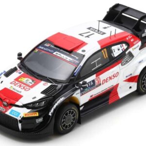 Modellino auto rally scala 1:43 Spark TOYOTA YARIS RALLY SAFARI 2023