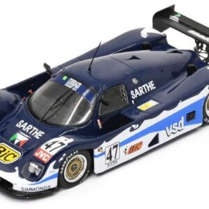 Modellino auto scala 1:43 Spark COUGAR C 26 24H LE MANS 1991 racing modellismo statico