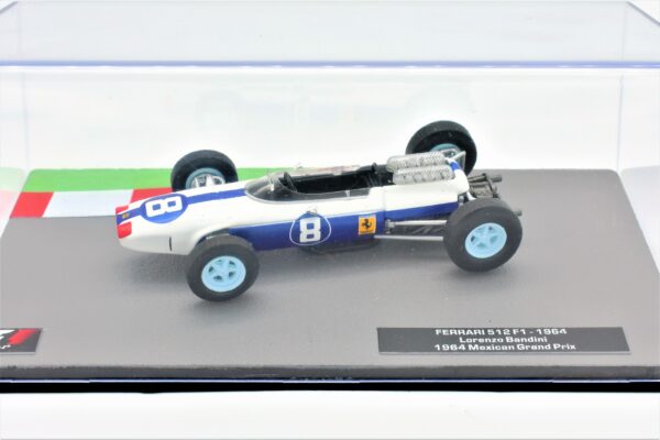 Modellini auto FORMULA 1 scala 1:43 FERRARI 512 F1 Bandini collezione ixo - Image 2