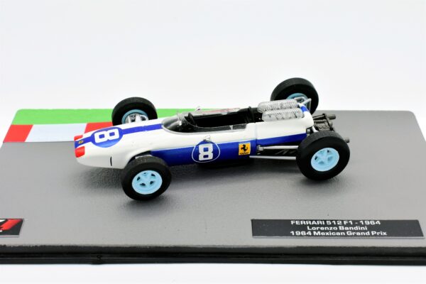 Modellini auto FORMULA 1 scala 1:43 FERRARI 512 F1 Bandini collezione ixo