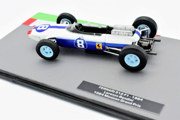 Modellini auto FORMULA 1 scala 1:43 FERRARI 512 F1 Bandini collezione ixo - Image 3