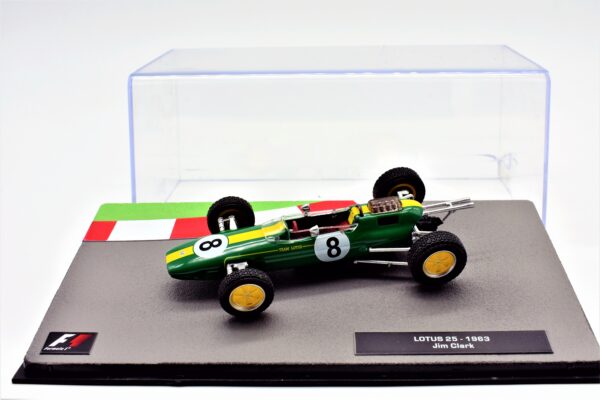 Modellini auto FORMULA 1 scala 1:43 LOTUS 25 Clark collezione ixo