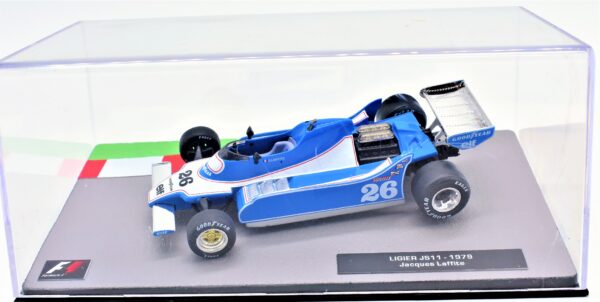 Modellini auto FORMULA 1 scala 1:43 LIGIER JS11 Laffite collezione ixo - Image 2