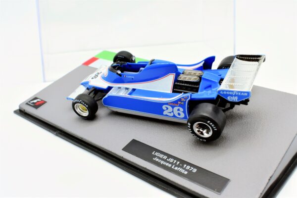 Modellini auto FORMULA 1 scala 1:43 LIGIER JS11 Laffite collezione ixo - Image 5