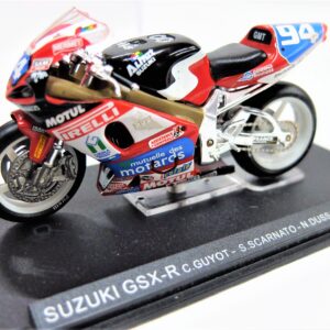 modellini moto scala 1:24 SUZUKI GSX-R diecast collezione edicola de agostini