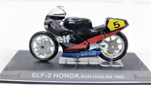 modellini moto scala 1:24 ELF 2 HONDA diecast collezione edicola de agostini - Image 2
