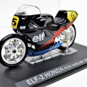 modellini moto scala 1:24 ELF 2 HONDA diecast collezione edicola de agostini