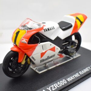 modellini moto scala 1:24 YAMAHA YZR500 diecast collezione edicola de agostini