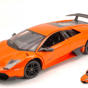 Modellino auto scala 1:24 Lamborghini Murcielago LP 670 4 SV diecast modellismo da collezione