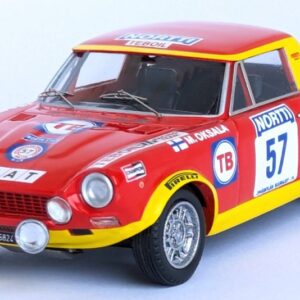 Modellino auto scala 1:43 Trofeu FIAT 124 ABARTH RALLY 1000 LAKES RALLY 1974 OKSALA-AHO