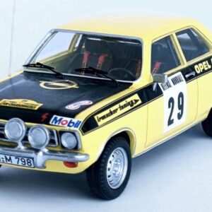 Modellino auto scala 1:43 Trofeu OPEL ASCONA 11th LYON CHARBONNIERES 1973 ROHRL-BERGER racing modellismo statico