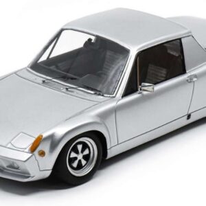 Modellino auto scala 1:43 Schuco PORSCHE 916 CHASSIS N.12 1972 SILVER