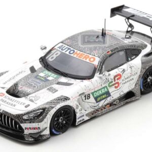 Modellino auto scala 1:43 Spark MERCEDES GT3 DTM 2022 BUHK racing modellismo statico