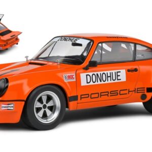 Modellino auto scala 1:18 Solido PORSCHE 911 RS N.1 WINNER IROC DAYTONA 1974 M.DONOHUE racing modellismo statico