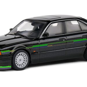 Modellino auto scala 1:43 BMW 5-SERIES ALPINA B10 E34 1994 BLACK diecast modellismo statico