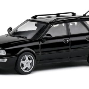 Modellino auto scala 1:43 AUDI A4 RS2 AVANT SW STATION WAGON 1995 BLACK diecast modellismo statico