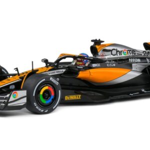 Modellino auto formula 1 F1 scala 1:43 Solido McLAREN MCL60 BRITISH GP 2023 PIASTRI