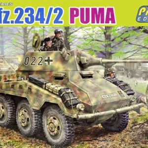Modellino carri armati TANK model kit Dragon  SD.KFZ.2342 PUMA KIT 1:35