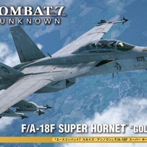 Modellino aerei da costruire model kit ACE COMBAT 7 SKIES FA-18F SUPER HORNET GOLEM 1:72
