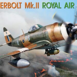 Modellino aerei da costruire model kit THUNDERBOLT Mk.II ROYAL AIR FORCE 1:48