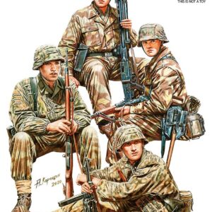 Modellino soldati modellismo diorami Miniart  GERMAN TANK RIDERS SET 1  RESIN HEADS KIT 1:35