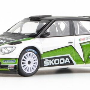 Modellino auto scala 1:43 SKODA FABIA II FL S2000 2010 MOTORSPORT DESIGN 2012 diecast modellismo statico