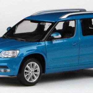 Modellino auto scala 1:43 SKODA YETI FL 2013 BLUE diecast modellismo statico