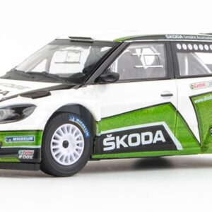 Modellino auto rally scala 1:43 SKODA FABIA II FL S2000 2010 MOTORSPORT DESIGN 2012 STERRATO