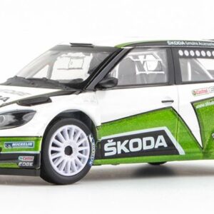 Modellino auto rally scala 1:43 SKODA FABIA 2 FL S2000 2010 MOTORSPORT DESIGN 2012 ASFALTO